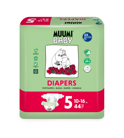 5 Diapers